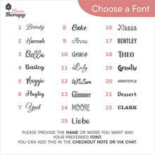 Load image into Gallery viewer, Customized Name Design Wall Decal