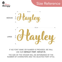 Load image into Gallery viewer, Customized Name Design Wall Decal
