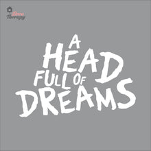 Load image into Gallery viewer, A Head Full Of Dreams Wall Decal Decotherapy