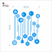 Load image into Gallery viewer, Christmas Hanging Balls Wall Decal Decotherapy