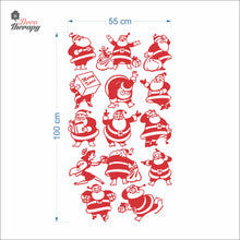 Load image into Gallery viewer, Christmas Santa Claus Wall Decal Decotherapy