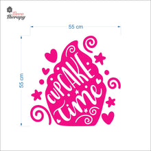 Load image into Gallery viewer, Cupcake Time Wall Decal Decotherapy
