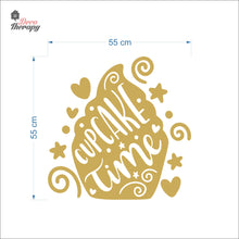 Load image into Gallery viewer, Cupcake Time Wall Decal Decotherapy