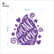Load image into Gallery viewer, Cupcake Time Wall Decal Decotherapy