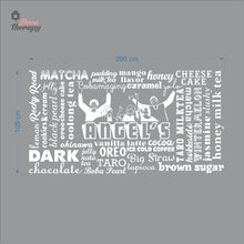 Load image into Gallery viewer, Customized Cafe Restaurant Menu Wall Decal Decotherapy