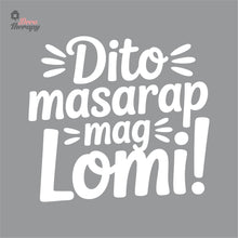 Load image into Gallery viewer, Dito Masarap Mag Lomi Wall Decal Decotherapy