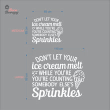 Load image into Gallery viewer, Don't Let Your Ice Cream Melt Wall Decal Decotherapy