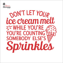 Load image into Gallery viewer, Don't Let Your Ice Cream Melt Wall Decal Decotherapy