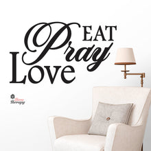 Load image into Gallery viewer, Eat Pray Love V1 Wall Decal Decotherapy