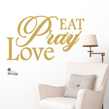 Load image into Gallery viewer, Eat Pray Love V1 Wall Decal Decotherapy