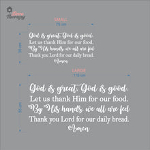 Load image into Gallery viewer, God Is Great God Is Good Wall Decal Decotherapy
