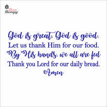 Load image into Gallery viewer, God Is Great God Is Good Wall Decal Decotherapy