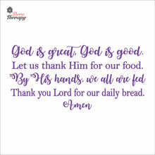 Load image into Gallery viewer, God Is Great God Is Good Wall Decal Decotherapy