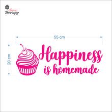 Load image into Gallery viewer, Happiness Is Homemade Cake Wall Decal Decotherapy
