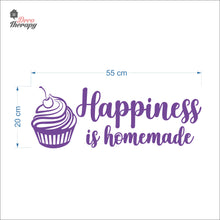 Load image into Gallery viewer, Happiness Is Homemade Cake Wall Decal Decotherapy