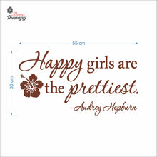 Load image into Gallery viewer, Happy Girls The Prettiest V3 Wall Decal Decotherapy