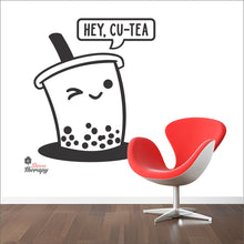 Load image into Gallery viewer, Hey! Cu-Tea Milktea Wall Decal Decotherapy