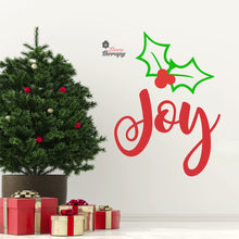 Load image into Gallery viewer, Joy Christmas Wall Decal Decotherapy