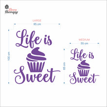 Load image into Gallery viewer, Life Is Sweet Wall Decal Decotherapy
