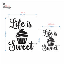 Load image into Gallery viewer, Life Is Sweet Wall Decal Decotherapy