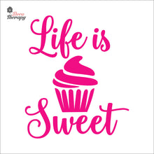 Load image into Gallery viewer, Life Is Sweet Wall Decal Decotherapy