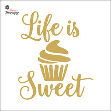 Load image into Gallery viewer, Life Is Sweet Wall Decal Decotherapy