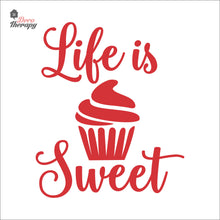 Load image into Gallery viewer, Life Is Sweet Wall Decal Decotherapy
