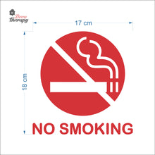 Load image into Gallery viewer, No Smoking Sign Sticker Self-Adhesive Decotherapy