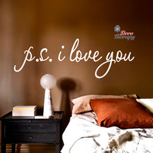 Load image into Gallery viewer, PS I Love You V2 Wall Sticker