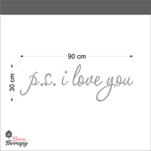 Load image into Gallery viewer, PS I Love You V2 Wall Sticker