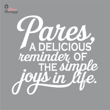 Load image into Gallery viewer, Pares A Delicious Reminder Simple Joys In Life Wall Decal Decotherapy