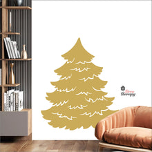 Load image into Gallery viewer, Pine Tree Christmas Wall Decal Decotherapy