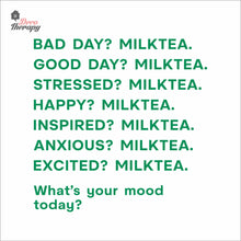 Load image into Gallery viewer, What's Your Mood Today Milktea Wall Decal Decotherapy