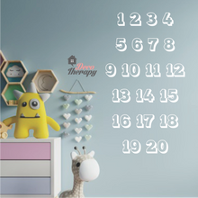 Load image into Gallery viewer, Alphabet Letters & Numbers Wall Decal