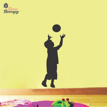 Load image into Gallery viewer, Basketball Kid Wall Sticker