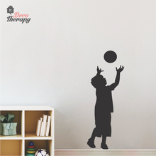 Load image into Gallery viewer, Basketball Kid Wall Sticker