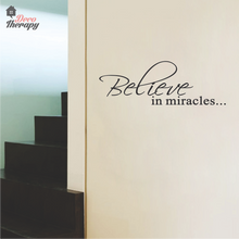 Load image into Gallery viewer, Believe In Miracles Wall Sticker