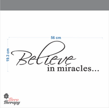 Load image into Gallery viewer, Believe In Miracles Wall Sticker