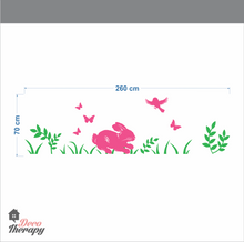 Load image into Gallery viewer, Bunny Adventure Wall Sticker
