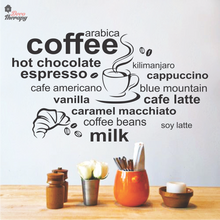 Load image into Gallery viewer, Coffee Hot Chocolate Espresso Wall Sticker