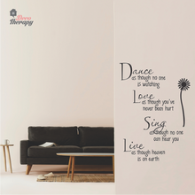 Load image into Gallery viewer, Dance Like No One Is Watching Wall Sticker