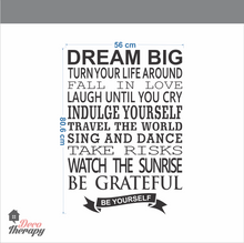 Load image into Gallery viewer, Dream Big Wall Sticker