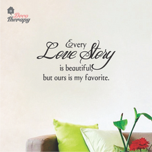 Load image into Gallery viewer, Every Love Story Is Beautiful V2 Wall Sticker