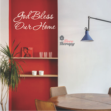 Load image into Gallery viewer, God Bless Our Home Wall Sticker