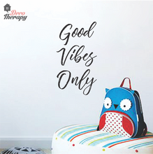 Load image into Gallery viewer, Good Vibes Only V2 Wall Sticker