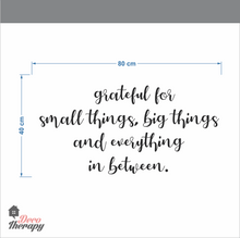 Load image into Gallery viewer, Grateful For Everything Wall Sticker