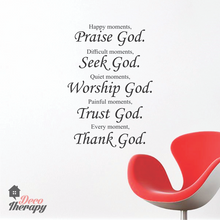 Load image into Gallery viewer, Happy Moments Praise God Wall Sticker
