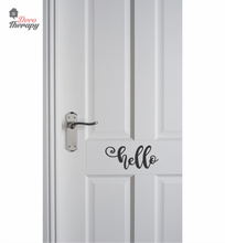 Load image into Gallery viewer, Hello On Door Wall Sticker