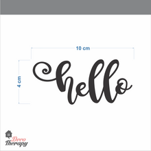 Load image into Gallery viewer, Hello On Door Wall Sticker