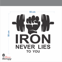 Load image into Gallery viewer, Iron Never Lies To You Wall Sticker